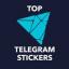  &laquo;❤️Top Telegram Stickers&raquo; telegram channel 
