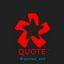  &laquo;QUOTE&trade;&raquo; telegram channel 